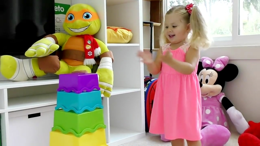 دیانا و اسباب بازی ها - پرنسس دیانا و هرم رنگ ها